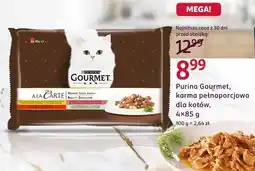 Rossmann Karma pełnoporcjowa dla kotów Purina Gourmet A La Carte oferta