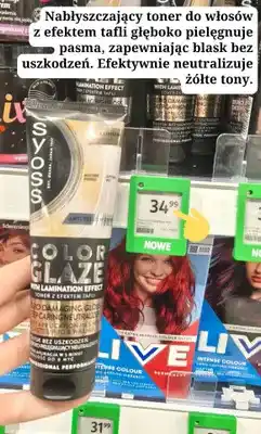 Rossmann Toner do włosów Color Glaze Platinum oferta