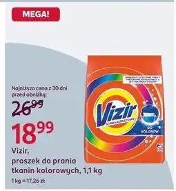 Rossmann Proszek do prania tkanin kolorowych Vizir oferta