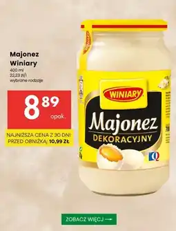Delikatesy Centrum Majonez dekoracyjny wybrane rodzaje oferta