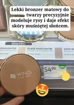 Rossmann Bronzer matowy do twarzy AA Wings of Color oferta