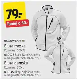 Jula Bluza męska Bluewear rozmiary S-XXXL 030078 biały oferta
