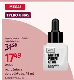 Rossmann Rozjaśniacz do podkładu Wibo Match Perfector Foundation Mixer oferta