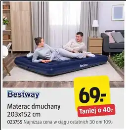 Jula Materac dmuchany Bestway 203x152cm 023755 oferta