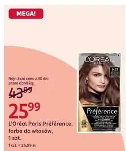 Rossmann Farba do włosów L'Oréal Paris Préférence oferta