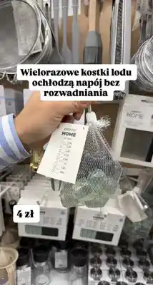 Pepco Wielorazowe kostki lodu Pepco Home oferta