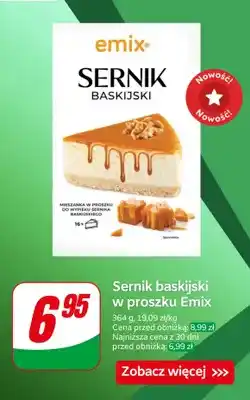 Sernik baskijski w proszku Emix