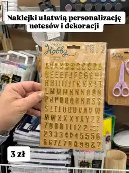 Pepco Naklejki 3D literki Pepco Hobby 112szt oferta