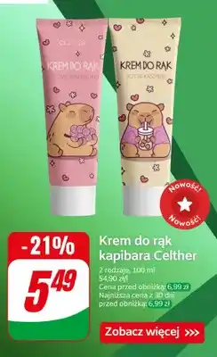 Dino Krem do rąk kapibara Celther dotyk kaszmiru oferta