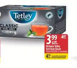 Delisso Delikatesy Herbata Tetley Earl Grey Classic oferta