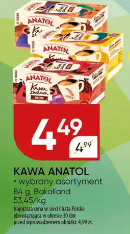 Chata Polska Kawa anatol bakalland oferta
