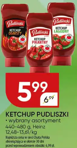 Chata Polska Ketchup pudliszki heinz oferta