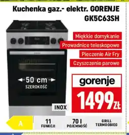Neopunkt Kuchenka gaz.- elektr. Gorenje GK5C63SH oferta