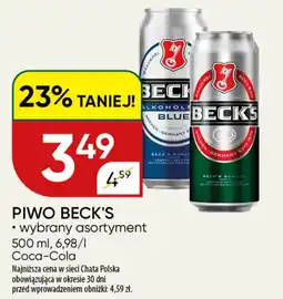 Chata Polska Piwo beck's coca-cola oferta