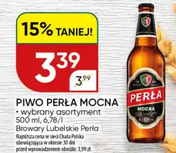 Chata Polska Piwo perła mocna browary lubelskie perła oferta