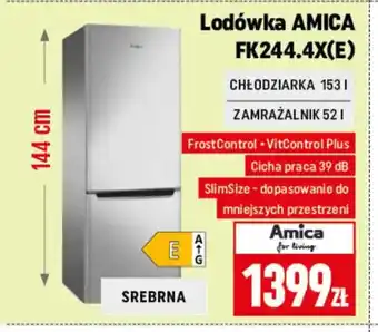 Lodówka Amica FK244.4X(E)