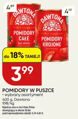 Chata Polska Pomidory w puszce oferta