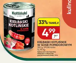 Chata Polska Kiełbaski kotlińskie w sosie pomidorowym zpow kotlin oferta