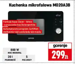 Neopunkt Kuchenka mikrofalowa Gorenje M020A3B oferta