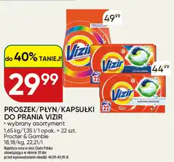 Chata Polska Proszek/płyn/kapsułki do prania vizir oferta