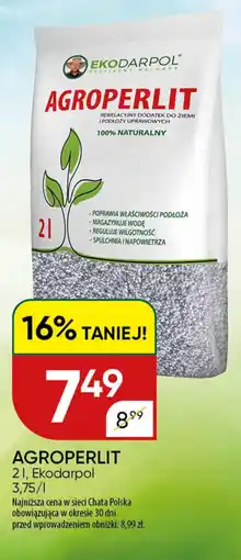 Chata Polska Agroperlit ekodarpol oferta
