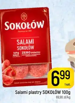 Delikatesy Piotruś Pan Salami plastry Sokołów oferta
