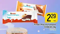 Delikatesy Piotruś Pan Ferrero Kinder Mleczna Kanapka oferta