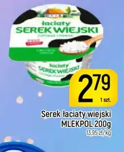 Delikatesy Piotruś Pan Serek Laciaty wiejski Mlekpol oferta