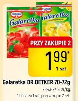 Delikatesy Piotruś Pan Galaretka Dr. Oetker oferta