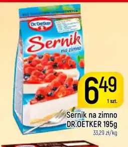 Delikatesy Piotruś Pan Sernik na zimno Dr. Oetker oferta