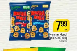 Delikatesy Piotruś Pan Monster Munch Lorenz oferta