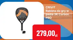 Lidl CRIVIT Rakieta do gry w padla 3K Carbon PRO oferta