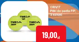 Lidl CRIVIT Piłki do padla FIP, 3 sztuki oferta