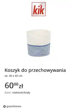 KiK Koszyk do przechowywania ok. 40 x 40 cm oferta