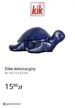 KiK Żółw dekoracyjny oferta
