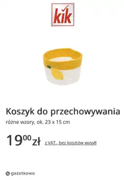 KiK Koszyk do przechowywania oferta