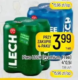 Delikatesy Piotruś Pan Piwo Lech oferta