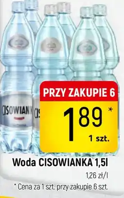 Delikatesy Piotruś Pan Woda Cisowianka oferta