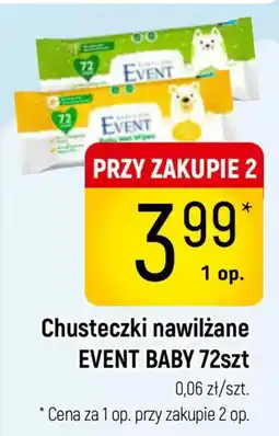 Delikatesy Piotruś Pan Chusteczki nawilżane Event Baby oferta