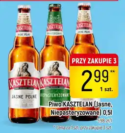 Delikatesy Piotruś Pan Piwo Kasztelan oferta
