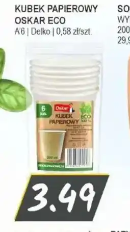 Słoneczko Oskar Kubek papierowy ECO oferta