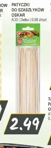 Słoneczko Patyczki do szaszłyków Oskar oferta