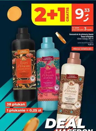 Koncentrat do płukania tkanin Tesori d'Oriente