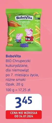 dm drogerie markt Chrupki kukurydziane BoboVita oferta