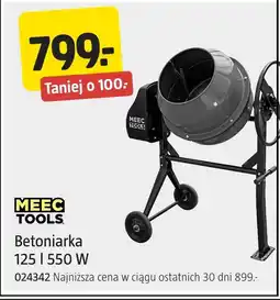Jula Betoniarka Meec Tools oferta