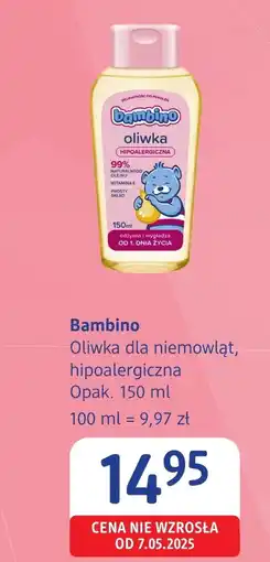 dm drogerie markt Oliwka do ciała Bambino oferta