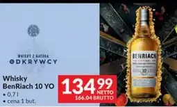 Makro Whisky BenRiach 10 YO oferta