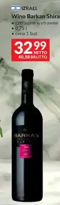 Makro Wino Barkan Shiraz czerwone wytrawne oferta