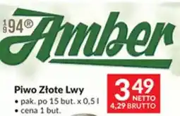 Makro Piwo Amber Złote Lwy oferta