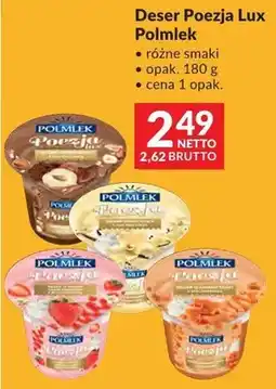 Makro Deser Poezja Lux Polmlek różne smaki oferta